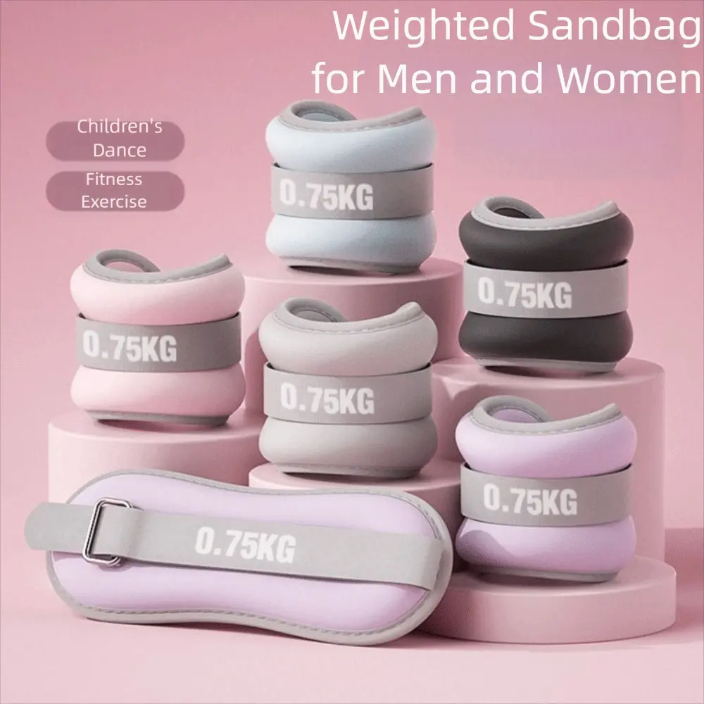 Set of Sandbags Weight Range 0.5 to 4.41 Lb, Leg Training for Running, Hidden Leg and Wrist Weights, Dance Workout Exercise Equipment