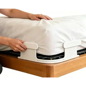 Sheet Holders Straps for Bed Fitted Sheets, Universal Fit Sheet Clips Fasteners, Keep Sheets Firm Tight Bed Sheet Corner Holders