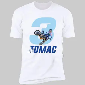 Eli Tomac ET3 Supercross T-Shirt Sweatshirt Hoodie, Motocross Fan Apparel, Dirt Bike Rider Gift Unisex Shirt