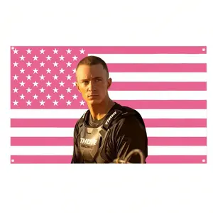 Drew Flag Starkey Rafe Pink America Cameron Flag Tapestry For College Dorm  Party, Gift, Patio Yard, Room Decor Flag