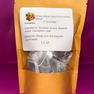 Heavy Metal Detox Soursop Leaf Tea Bags