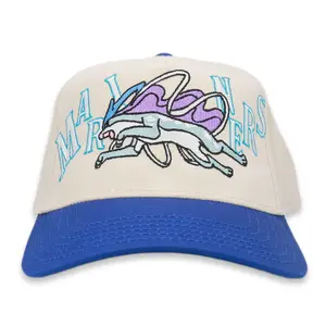 Embroidered Snapback Baseball Hat with Anime Design for Men and Women