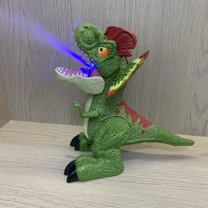Jurassic Dinosaur Model Toy, Q Version Spinosaurus Dinosaur Toy, Electric Spray Dinosaur Toy, Uses 3 Aa Batteries, Birthday Gift, New Year Gift