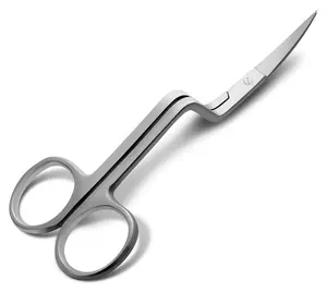 6 Inch Double Curved Scissors – Professional Grade, Multi-Purpose Precision Scissors for Crafting, Embroidery, and Dog Grooming