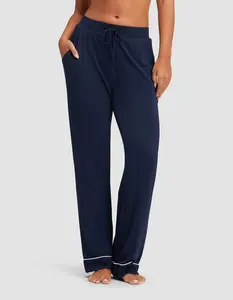 Women's Stretch-Knit Bamboo Pajama  Pant by Cozy Earth Long Sleeve Loungewear