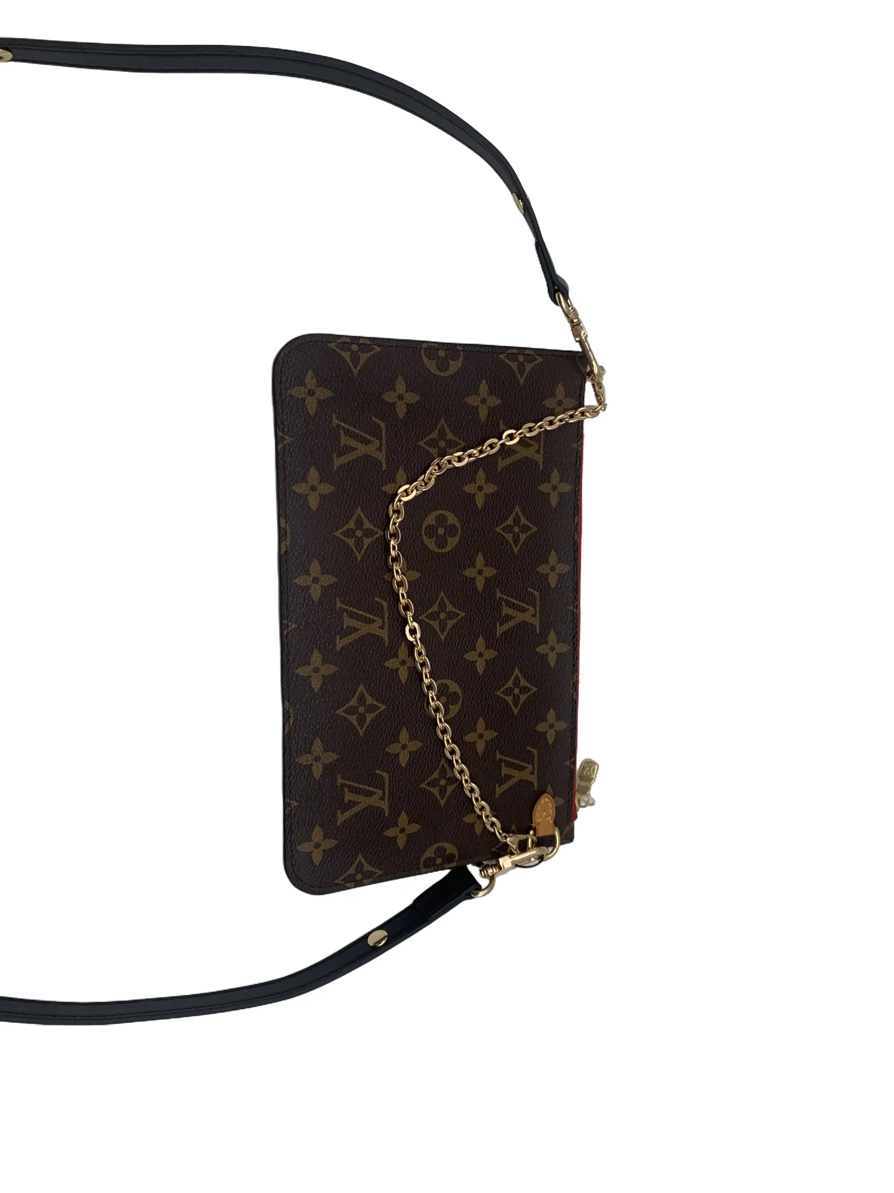 Pre-owned Louis Vuitton Monogram‑Print Pouch Cross‑body Bag/WJ06130122/0122