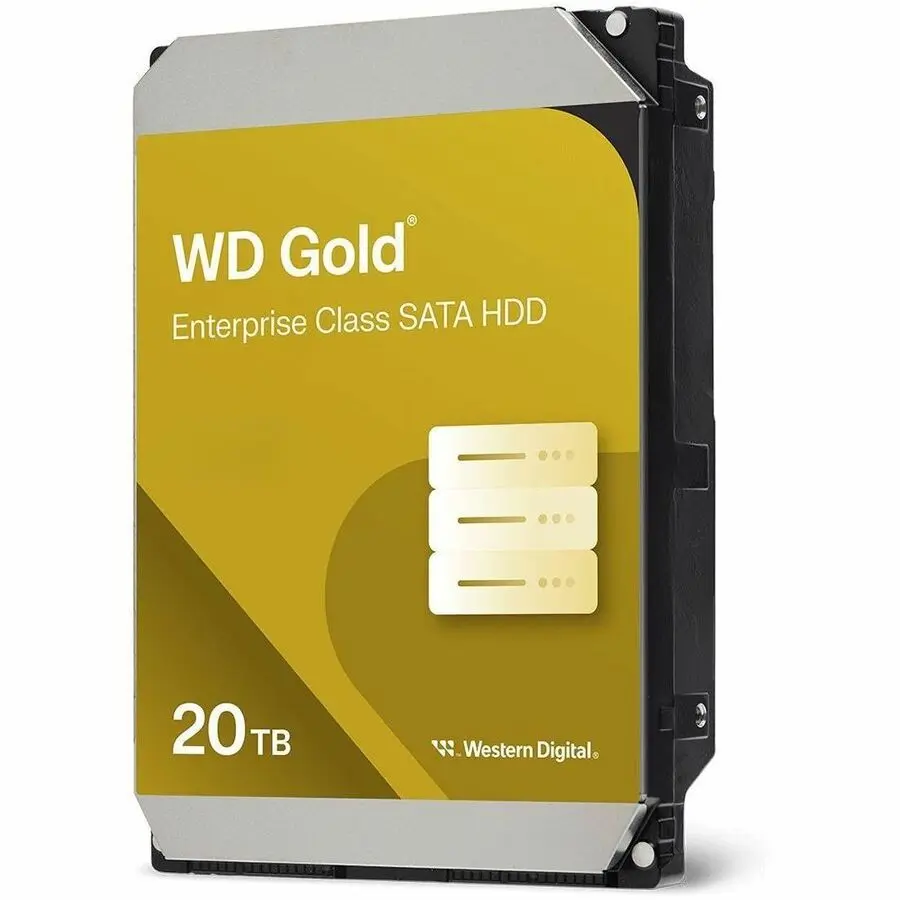 Western Digital Gold 20TB 3.5" SATA 7200rpm Internal Hard Disk Drive WD203KRYZ