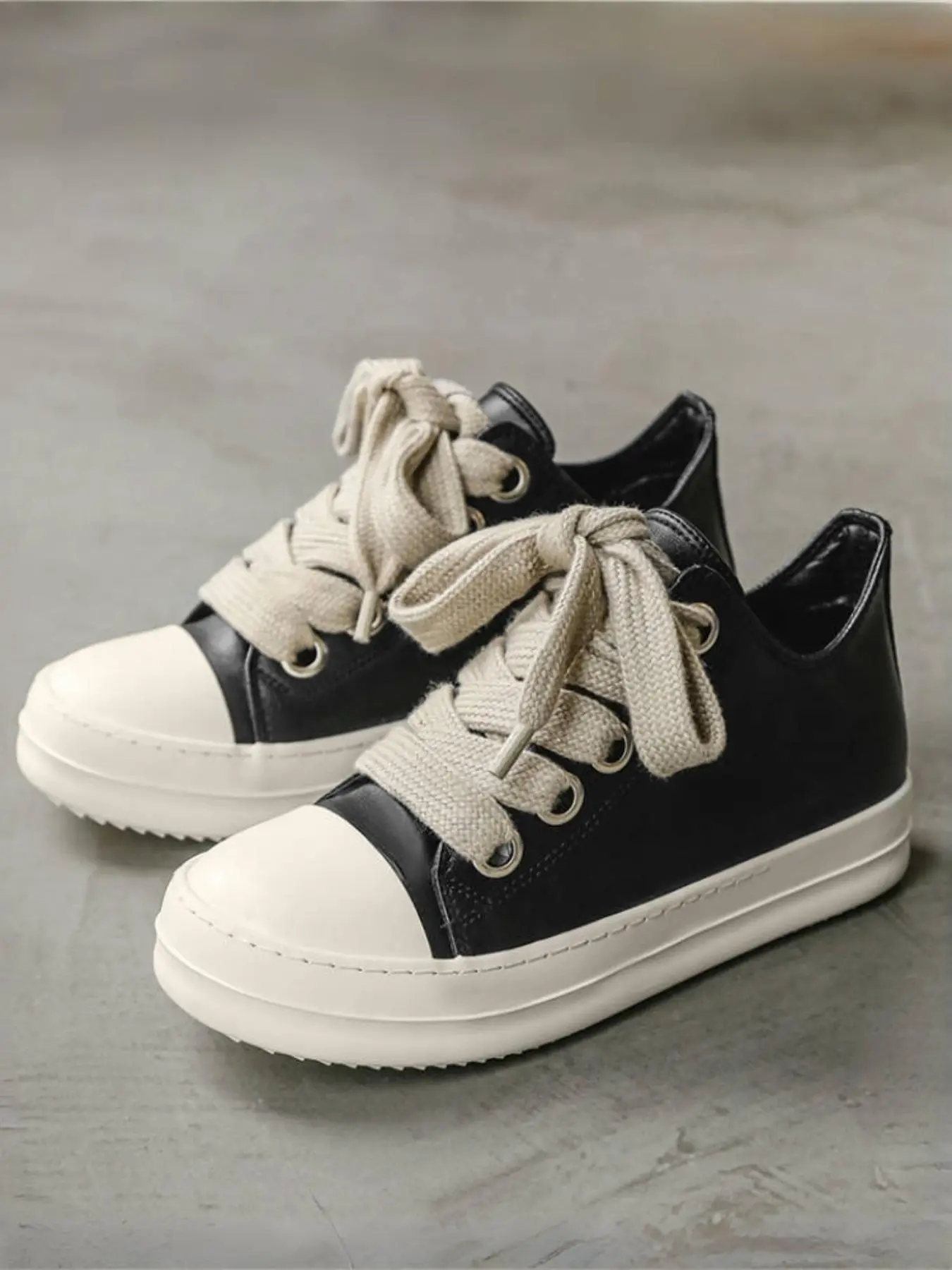 Men's Fashionable Lace Up Front Low Top Sneakers, Casual Comfortable Breathable Sports Walking Shoes, Male All-match Round Toe Shoes for Daily Wear, Streetwear Shoes
