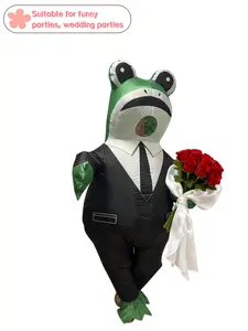 Carnival Party Costume Inflatable Suit, Proposal Season Suit Dress, Funny Frog Adult Inflatable Costume, No Measurement Required
