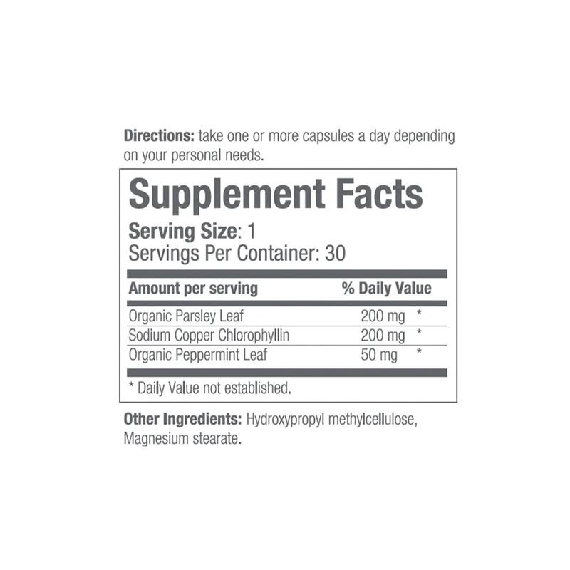 IT JUST WORKS Body Deodorizing Supplement 30 Capsules