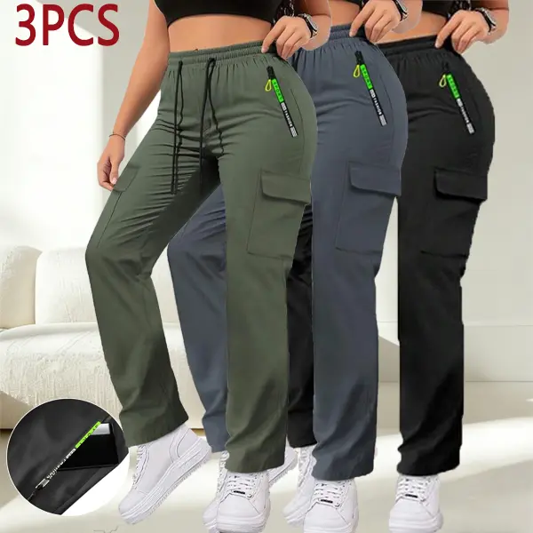 Black + Army Green + Dark Gray