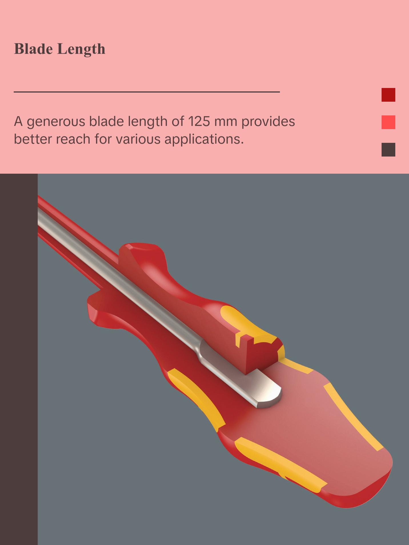 Wera 190 i VDE Insulated nutdriver, 7 x 125 mm