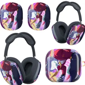 Spamton G. Spamton AirPod Max Case Cover, Deltarune Inspired Game Earphone Protector, Aesthetic Cartoon Aesthetic Hard Shell for AirPods Max, Premium Protective Accessory for Gamers, Big Shot Design Headphone Skin