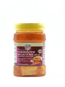 Premium Fermented Bean Curd with Taro Chao Môn Cao Cấp 13.05 OZ - Rich Creamy & Slightly Sweet Non-GMO Soybean & Natural Taro