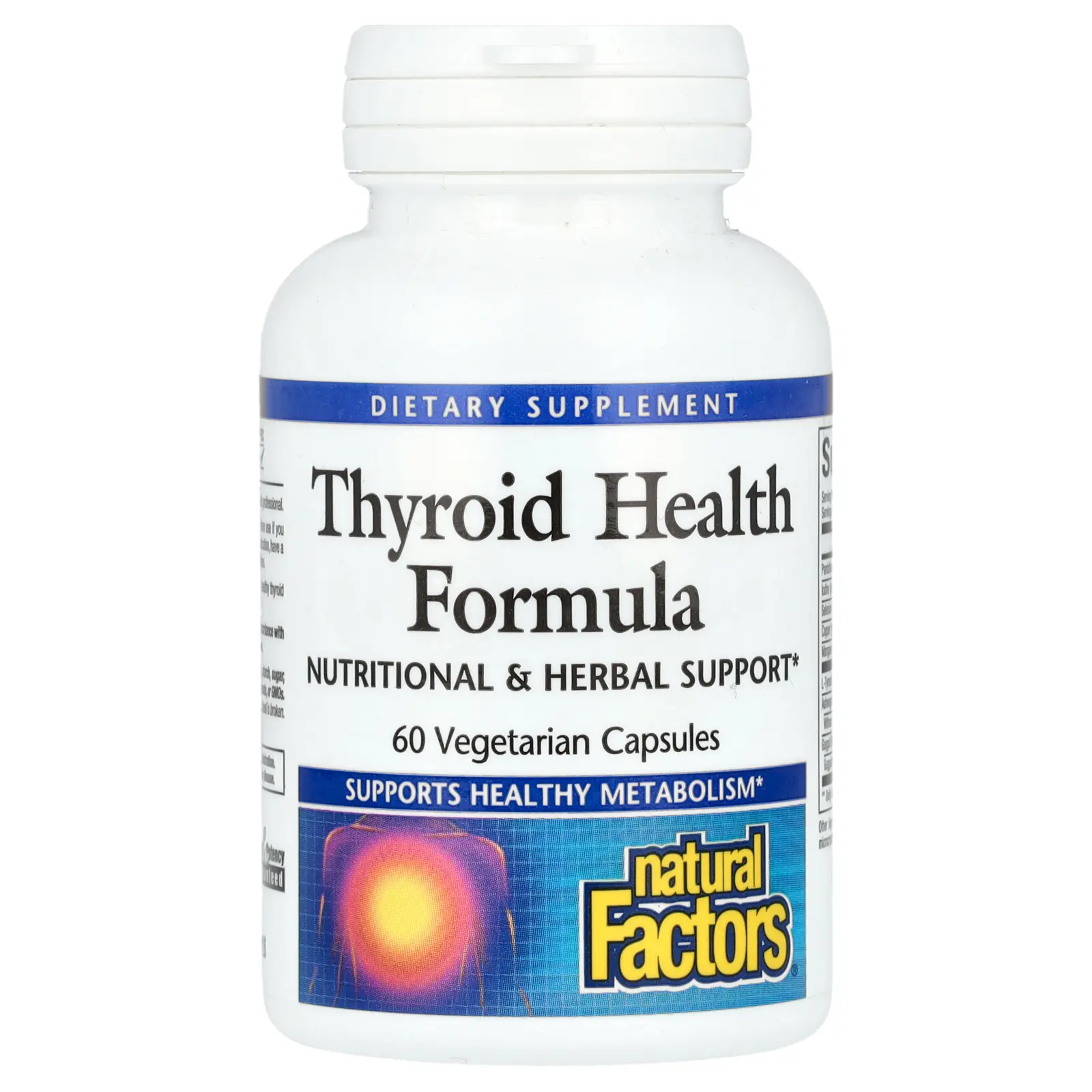 Natural Factors Thyroid Health Formula, 60 Vegetarian Capsules Natural Factors Thyroid Health Formula, 60 Vegetarian Capsules