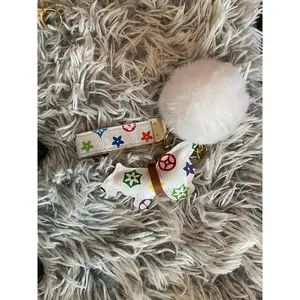 Animal Puff Keychain