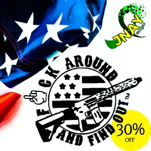 black fafo one of a kind vinyl decal