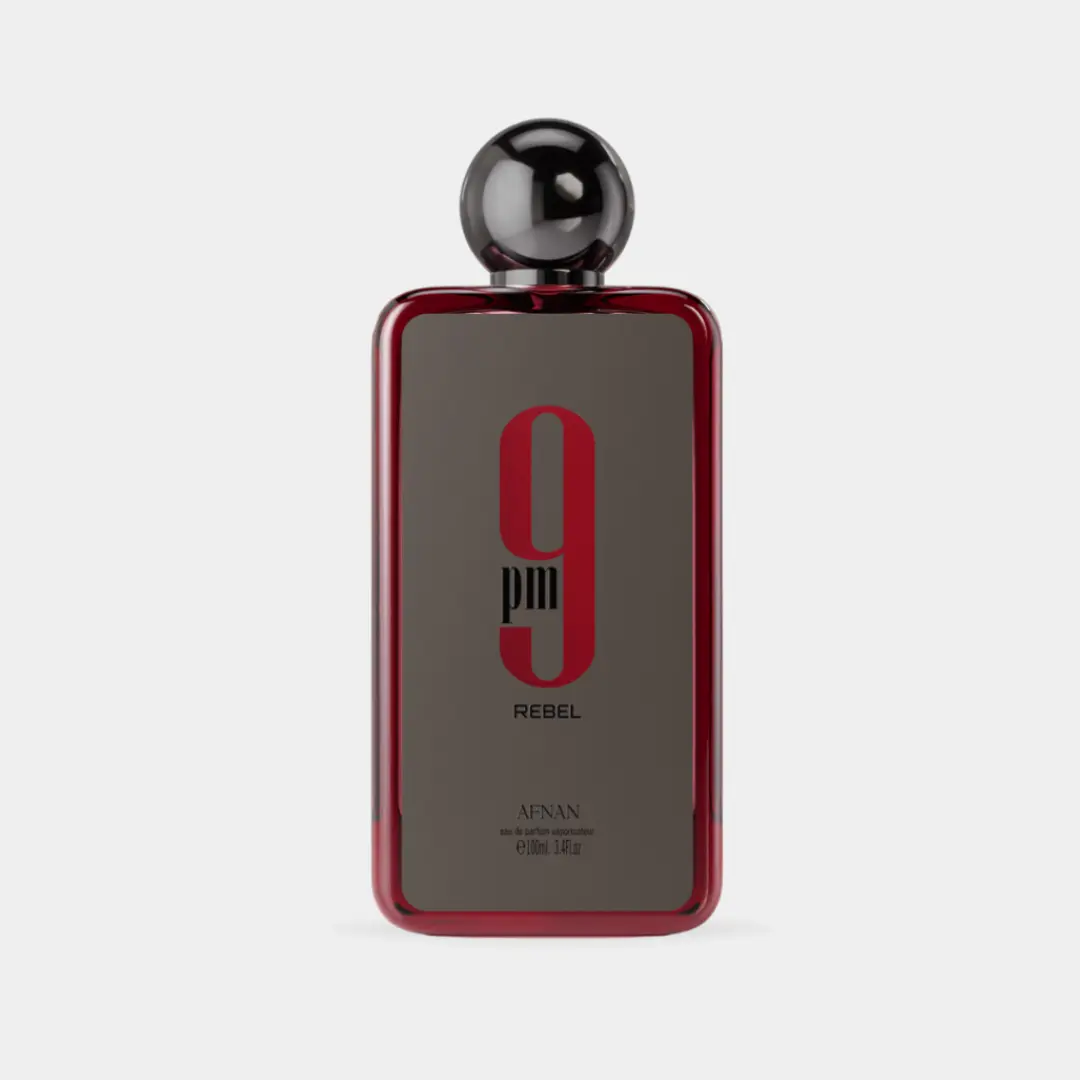 Afnan 9PM Rebel 100ml (3.4 Oz) Eau De Parfum For Men - Long Lasting Men's Fragrance With Notes Of: Pineapple, Vanilla & Mandarin niche fragrances i got you vanilla