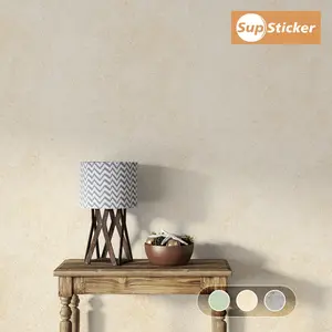 Beige/Green/Gray Cement Texture Wallpaper, Vintage Style, Self-Adhesive Peel-and-Stick Wall Mural, Easy to Cut and Join, Ideal for DIY Decorations on Entryway Walls, Cabinet Surfaces, and More, Perfect for Home Wall Makeovers and Renovations