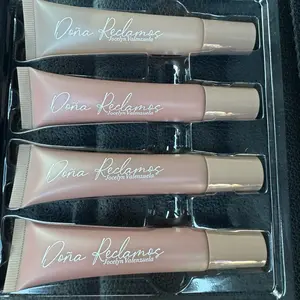 Lipgloss Set for Perfect Lip Makeup -  Lipstick Shiny Glossy Cosmetic Lip Care Lip Kit