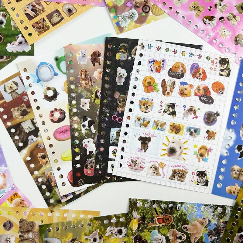 800PCS Cute Pet Stickers Book,  Cat & Dog Kawaii Stickers for Journaling, Scrapbooking, Water Bottles, Laptop, Phone Case & DIY Crafts,30 Sheets，Graduation Gifts
