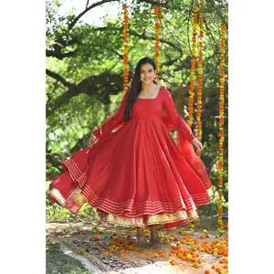 Red Mastani Anarkali
