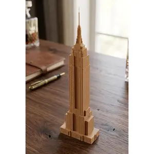 Empire State Building Model, 3D Printed NYC Skyline Decor, New York Landmark Statue, Office Desk Decor, Architecture Gift