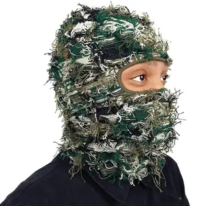 Knitted Balaclava Hat for Music Festivals, Raves, Halloween, Role-Playing Events, Stand Out with Unique Design, Bold and Identifying Style