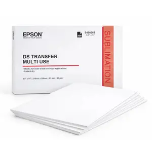 Epson DS Transfer Multi-Use Sublimation Paper 8.5" x 14" – 100 Sheets (S450362) – High-Quality Dye Sublimation Transfer Paper