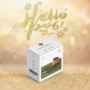 YVIP High Caffeine Instant Coffee Dark Roast Extra Strong Support Enhanced Focus Energy Boost Alertness Workout Performance Potable Coffee Powder