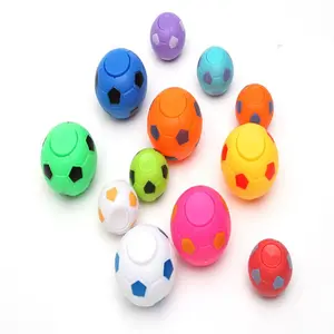 5-Pack Stress Relief Toys, Retro Creative Finger Spinner Fidget Toy, 35mm Football Tip Gyro, Unwind and Relax with Fun Accessories