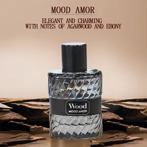 MOOD AMOR Old Wood Perfume, 50ml | Long-Lasting Mysterious  Woody Fragrance for Men & Women (Unisex) | Evening & Gift