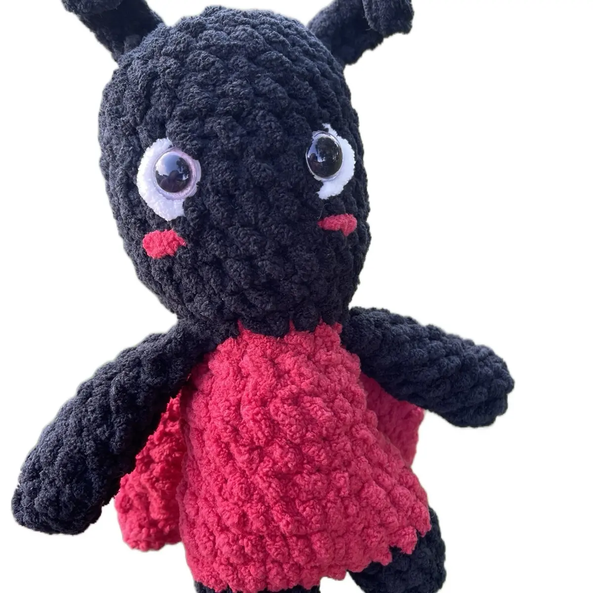 Handmade Crochet Ladybug - Medium Plushie