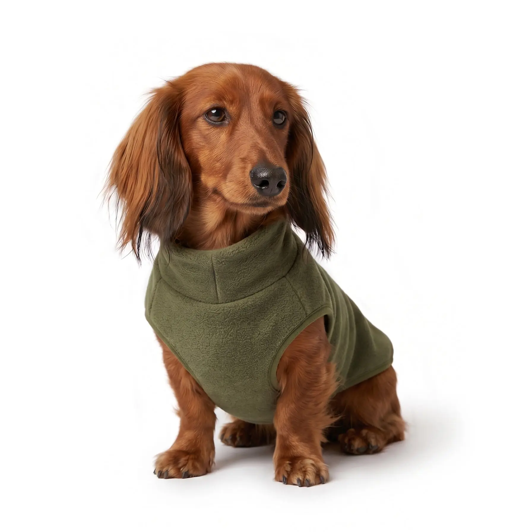 Dachshund Fleece – Long Dog Sweater Coat