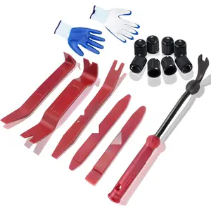 Auto Trim  Set,  16 count Auto  Trim Tool Kit Plastic  Tool Kit for , Clip, Audio, Dashboards, Door Panel Window Molding Fastener Remover Tool Kit
