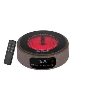 1600W Remote Control Electric Ceramic Stove Household Multifunctional Tea Maker Mini Insulated Water Boiler