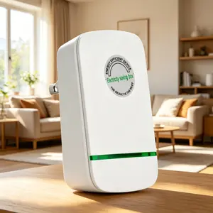 Power Plug Pro Electricity Saving Box, 2026 New Power Factor Saver Plug in,Energy saver ,Energy Savings Device with Voltage Optimization, Automatic Stable Voltage Regulator for Home Office,plug-in device