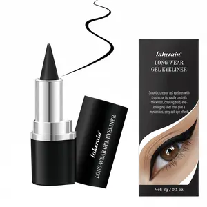 Quick Drying Gel Eyeliner Set - Waterproof, Smudgeproof Black Liquid Eyeliner, Cat Eye Stencil, Smoky Eyeshadow Palette, Sweatproof All-in-1 Makeup Gift Set for Girls