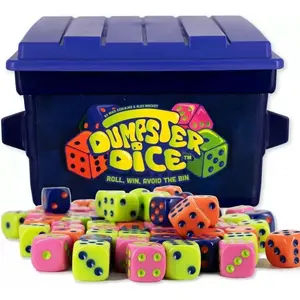 80PCS Mixed Color Polyhedral Dice, Multi-Sided Random Color Game Dice Bulk Pack, Durable Lightweight Dice Accessories for Board Games, Party Nights and Family Fun Activities,summervibes