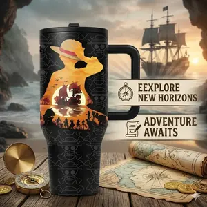1 Pc 40oz Insulated Mug, Ocean Octopus Fish Shell Bubble Print Thermal Mug, Purple Sea Life Mermaid Core Tumbler With Handle And Lid, Double Wall Leak Proof Large Travel Mug For Hot Cold Drinks, Beach Summer Gift For Women Men