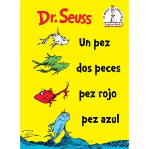 USED-Un Pez DOS Peces Pez Rojo Pez Azul (One Fish Two Fish Red Fish Blue Fish Spanish Edition) by Dr Seuss (Hardcover)