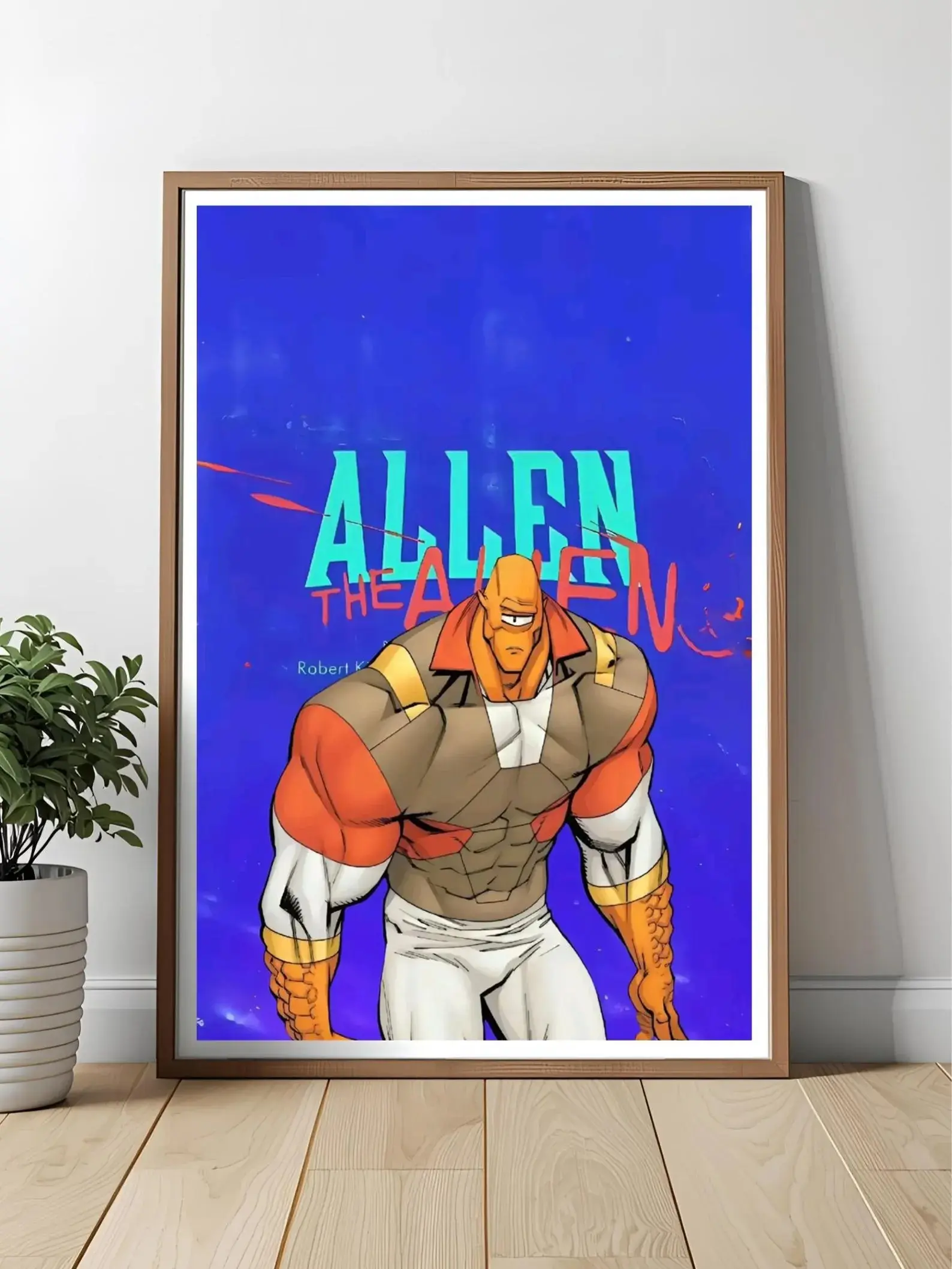 Allen the Alien Art Print: Invincible Comic Book Superhero Decor ...