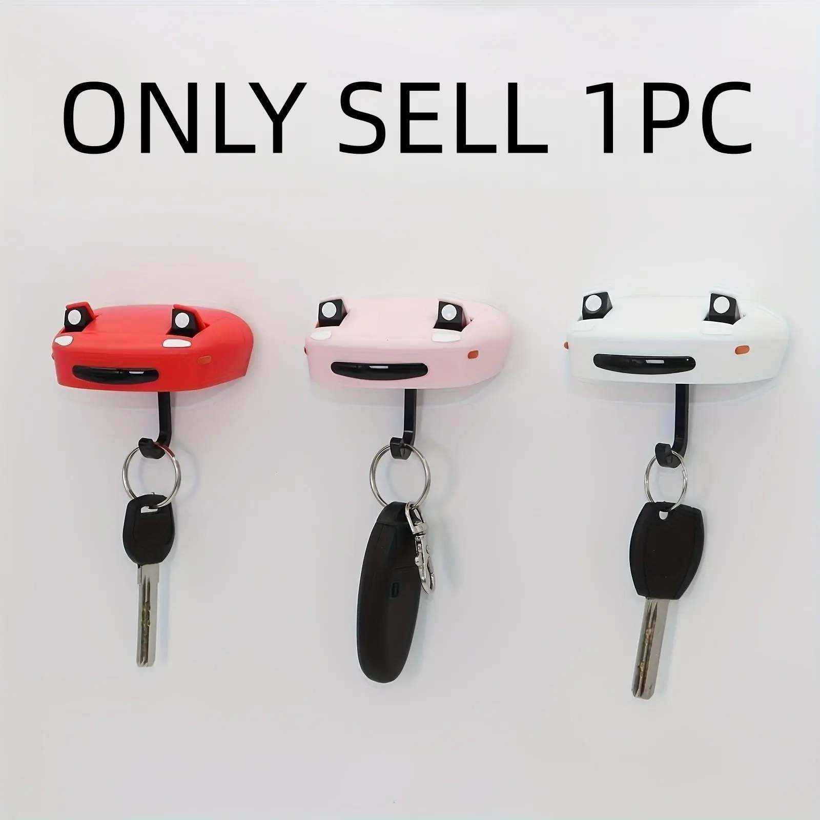 1pcs JDM Retro Style Car Open Headlight Keychain with Pop-up Light Design, Pop-up Light Design Hook, Retro Car Keychain, Wall Mounted Keychain for JDM Lovers Corridor Kitchen Porch Decor Wall Keychain, Wall Mount Compatible Key Holder, Key Hooks