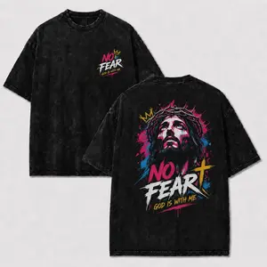 Elevate your daily look with this classic faith washed tee for summer outfits, Direct print is better than digital print, machine washable
