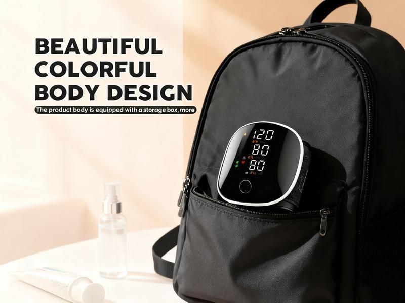 【Valentine Gift】Rechargeable Wrist Blood Pressure  with LED Touch Screen, Voice Broadcast & 99x2 Memory — Accurate Home BP Tracking Made Simple,Suitable 5.3 - 7.6 inches