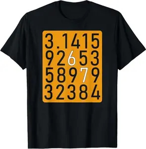 67 Meme Pi 3.14 Number Funny Pi Day Math Lover 6 7 brainrot T-Shirt
