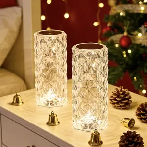 Rechargeable Shower Light No Wiring 16 Color Changeable Ocean Wave Projector Dimmable Waterproof Lamp with Remote Rotating Flame Water Ripple for Bathroom Bedroom Decor Rose Crystal Diamond Decorative Lamp