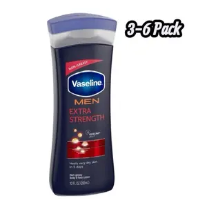 Vaseline Men extra Strength non-greasy body & face lotion 400 ml Moisturizing Skin Repair