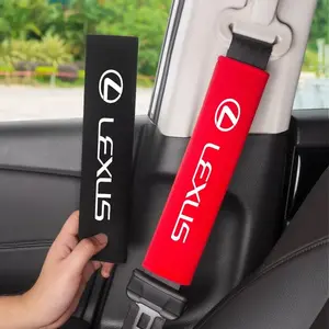 2-Pack Car Seat Belt Shoulder Pads Soft Protection Cover, Fits Lexus Full Model Range, Automotive Interior Accessories, Vehicle