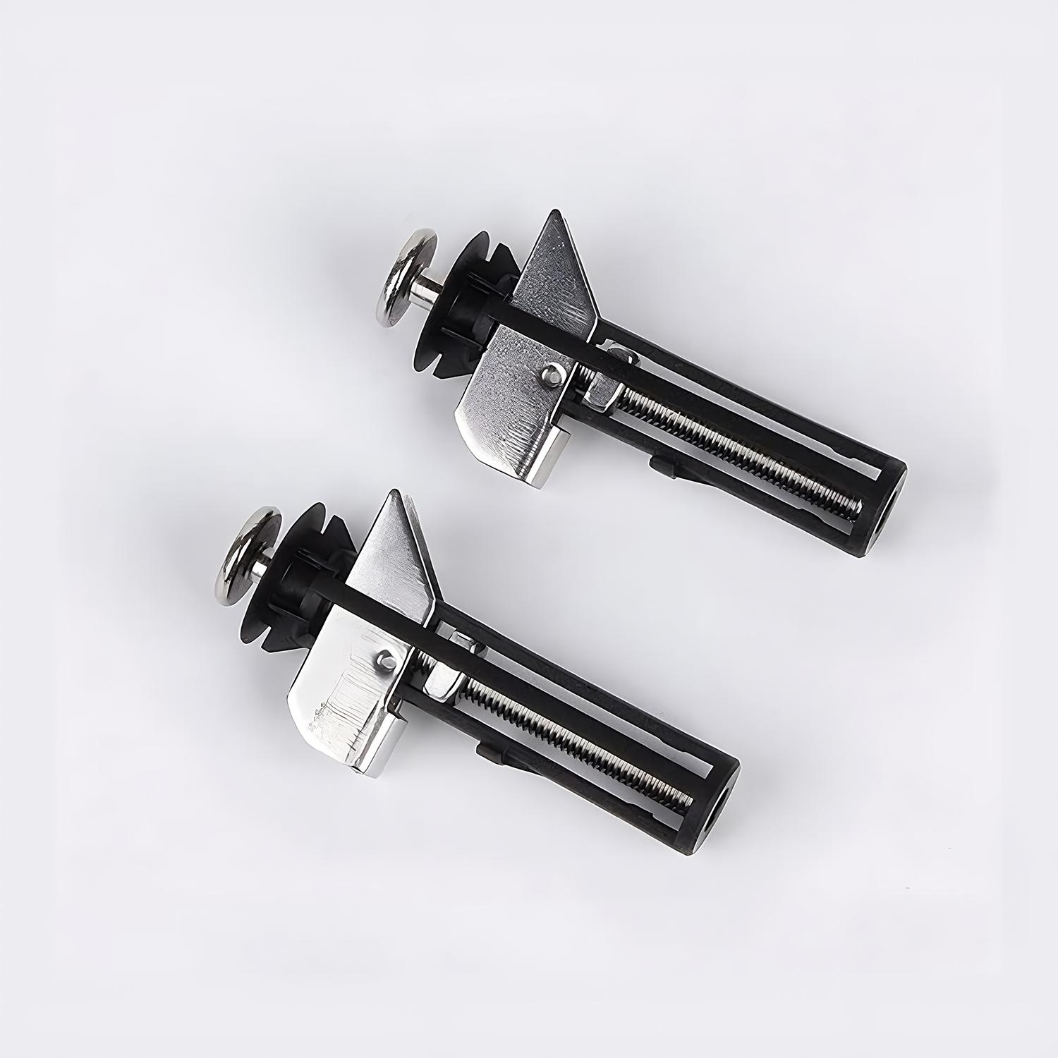 bogoeooa Universal Toilet Seat Bolt Kit Screws Quick Release Easy Install Toilet Seat Replacement Parts Toilet Cover Maintenance Fixing Accessories, Universal for Top Mount